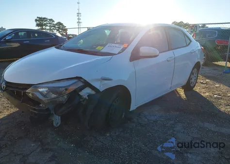 2016 Toyota Corolla L из США, поврежденный, VIN 2T1BURHE2GC489793